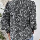 Clasi Camisa Con Estampado Integral Y Detalle De Ribete De Volantes