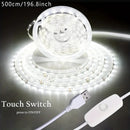1 pza., Luces de tira LED blancas, Luces de tira LED blancas frías 6000K, Luces de tira LED flexibles brillantes para espejo de tocador, gabinete, cocina, dormitorio, para eventos/tiendas/almacenes