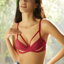 1 Pieza Sujetador Sexy Sin Costuras Y Sin Almohadilla Para Sostener Los Sensores Grandes Y Prevenir La Flacidez