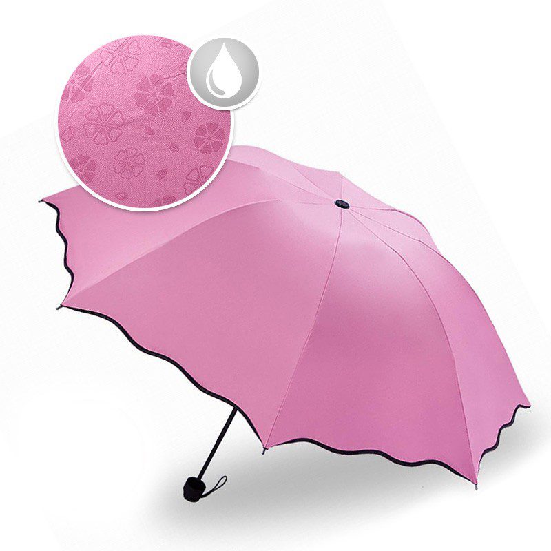 Sombrilla Mágica Cambia Color Agua Protección Filtro UV 034