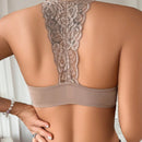 DesireSculpt Sujetador Push-up Con Cierre Frontal Y Encaje, Con Aros (1 pieza)