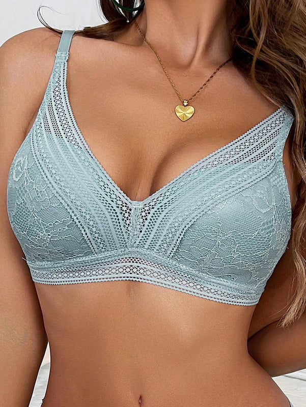 Bralette De Encaje Al Estilo Frances