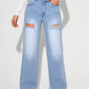 Tall Jeans Desgastados Para Mujer