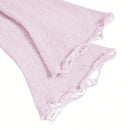 ROMWE Kawaii Sueter Vintage Con Cuello Escote Descubierto, Mangas Con Campana Y Dobladillo Desgastado