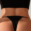 5 Piezas Tanga De Color Solido