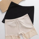 2 Piezas Pantalones Cortos De Seguridad De Encaje Para Mujer, Ropa Interior De Tres Cuartos