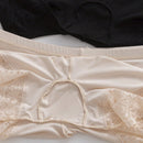 2 Piezas Pantalones Cortos De Seguridad De Encaje Para Mujer, Ropa Interior De Tres Cuartos