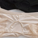2 Piezas Pantalones Cortos De Seguridad De Encaje Para Mujer, Ropa Interior De Tres Cuartos