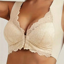 Sujetador Push-up Con Cierre Frontal De Encaje Para Mujer, Ropa Interior Sexy Para Dormir, Talla D