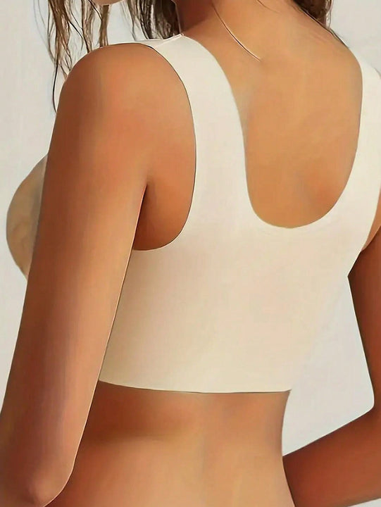 Sujetador Push-up Con Cierre Frontal De Encaje Para Mujer, Ropa Interior Sexy Para Dormir, Talla D