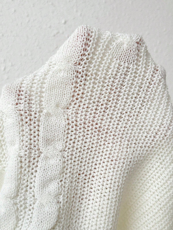 VCAY Chaqueta De Punto Sin Mangas Para Mujer De Color Solido