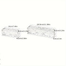 Soporte Elegante para Cepillos de Dientes Independiente - Organizador Elegante para Baño para Almacenamiento de Pasta de Dientes, Limpieza Facial y Maquinilla de Afeitar
