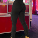 Jeans sexys y ajustados para mujer, rasgados y levantan la cola