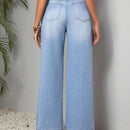 LUNE Pantalones Jeans Casuales De Pierna Recta