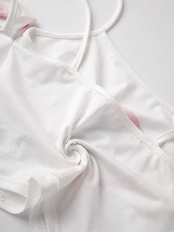 Top De Tanque De Camisola Impreso Con Logotipo Para Mujer