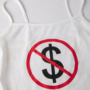 Top De Tanque De Camisola Impreso Con Logotipo Para Mujer