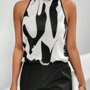 Prive Blusa De Tirantes Estampada Para Mujer