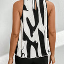 Prive Blusa De Tirantes Estampada Para Mujer