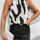 Prive Blusa De Tirantes Estampada Para Mujer
