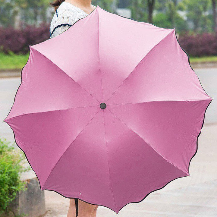 Sombrilla Mágica Cambia Color Agua Protección Filtro UV 034