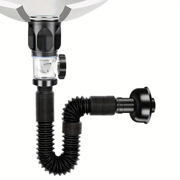 Conjunto de tubería de desagüe universal, tubo retráctil de desodorante para desagüe de alcantarillado, manguera de agua para lavabo, desagüe para baño y accesorios de cocina