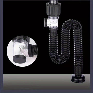 Conjunto de tubería de desagüe universal, tubo retráctil de desodorante para desagüe de alcantarillado, manguera de agua para lavabo, desagüe para baño y accesorios de cocina