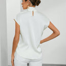 Prive Camisa Casual Con Nudos En Un Color Solido
