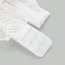 ROMWE Kawaii Conjunto De Lenceria Con Ribete De Encaje Decorado Con Lazo Para Mujer