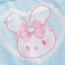 ROMWE Kawaii Lindo Conjunto De Ropa Interior De Encaje De Conejo