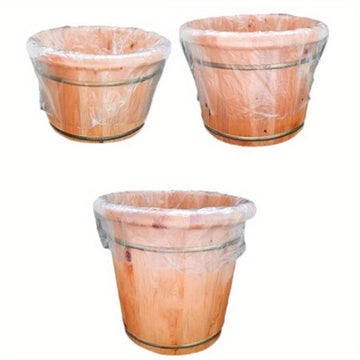 80 Bolsas Desechables para Remojo de Pies, Bañera Pedicura, Cubetas Antimicrobianas para Spa de Pies, Bolsas Plásticas para Remojar Pies