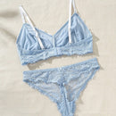 Conjunto De Lenceria Con Encaje Para Mujer