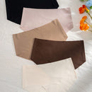 5 Piezas Boxer Briefs Lisos Con Cintura Baja