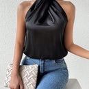 Prive Blusa Sin Mangas Con Cuello Halter