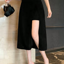 DAZY Falda Pantalon Larga Dividida Para Mujer