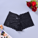 3 Piezas/set Bragas Sexys De Encaje Ahuecadas Para Mujeres