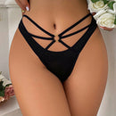 3 Piezas/set Tanga De Malla Con Tiras Delgadas