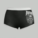 saltyvibespage 1 Pieza Ropa Interior Tipo Shorts Para Mujeres Con Patrones Goticos Y Letras Impresas