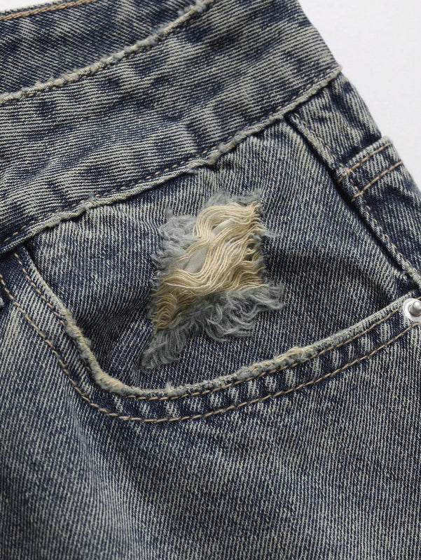 DAZY Jeans De Mujer De Pierna Ancha Con Bolsillos