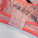 Conjunto De Lenceria De Encaje Para Mujer De 4 Piezas