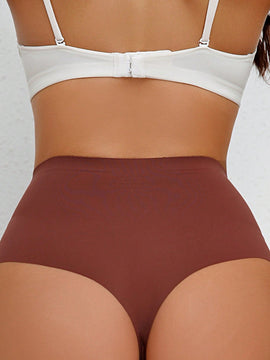 Tanga De Cintura Alta Adhesiva Para Mujeres