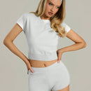 MUSERA Top Sin Mangas De Punto Corto Y Cuello En V