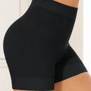 Pantalones Cortos De Cintura Elastica Ancha, Sin Costuras Suaves Pantalones Cortos Boxeadores Para Ajuste Cenido Debajo De Las Faldas
