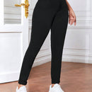 Tall Jeans Ajustados Solidos Para Mujer