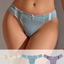 Tanga De Encaje Y Flores Para Mujer