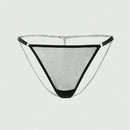 ROMWE Goth Bragas Tipo Tanga Con Detalle De Cadena Y Mariposa Estilo Gotico Para Mujer