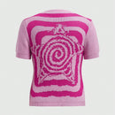 ROMWE Jersey Con Estampado De Espiral Y Bloques De Color Para Mujer Con Diseno De Estrella De Cinco Puntas