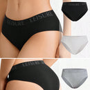 Leisure Bragas Triangulares Sin Costuras Para Mujer (3 Piezas/juego)