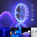 Tira de Luz Negra LED Flexible Alimentada por USB de 19.99 metros - Brillo Neón Vibrante para Fiestas, Vacaciones y Decoración del Hogar, Ideal para Navidad, Halloween, Cumpleaños, Gabinetes de Vidrio y Más, Decoraciones de Fiesta | Iluminación Creativa