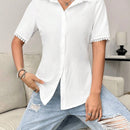 Camiseta De Manga Corta Con Nudo Y Espalda Hueca