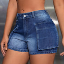 SXY Shorts Vaqueros Tipo Cargo Para Mujer
